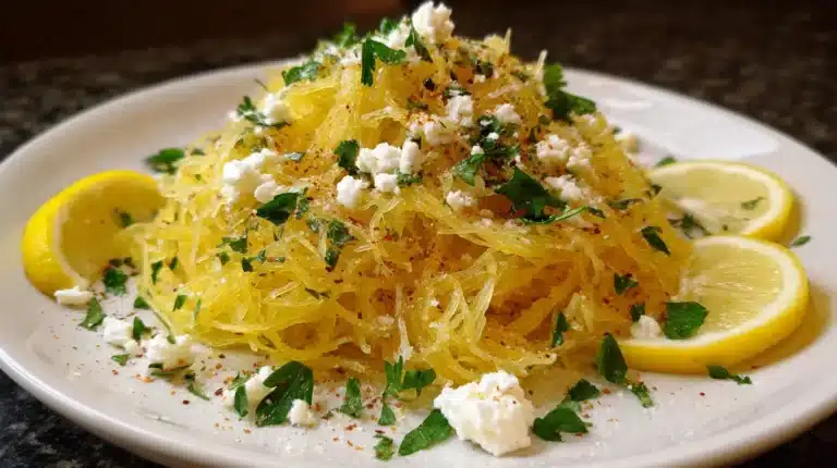 Spaghetti Squash with Garlic Butter: Easy Low-Carb Pasta Alternative